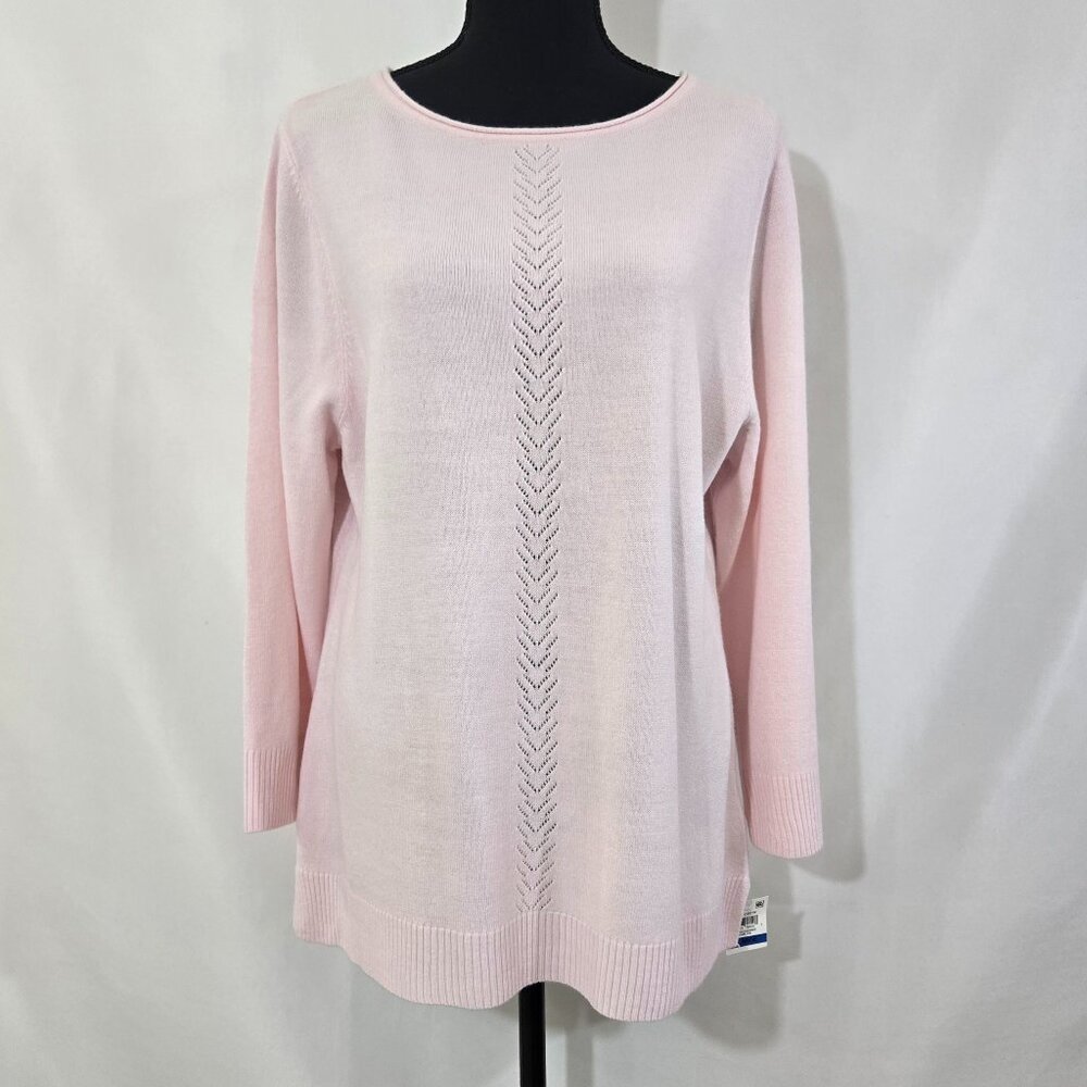 Karen Scott Lux Crew Top